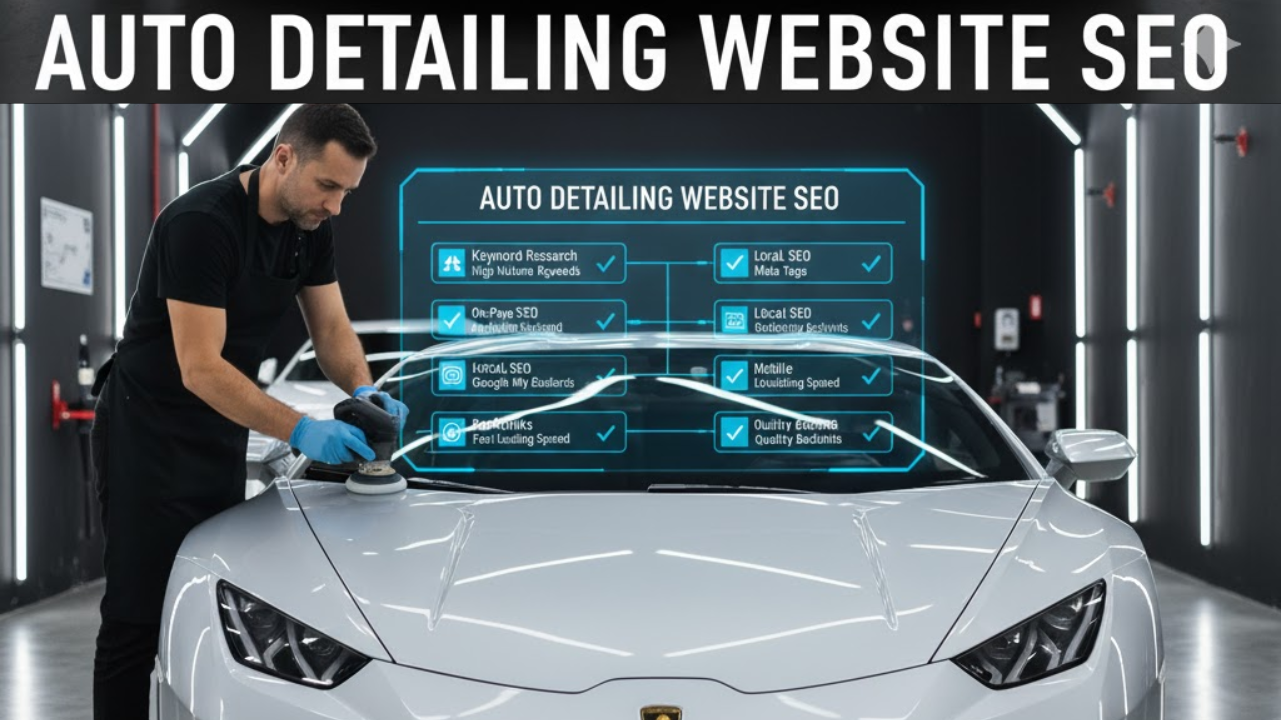 Auto Detailing Website SEO