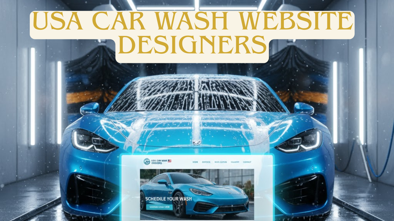 USA car wash website designers
