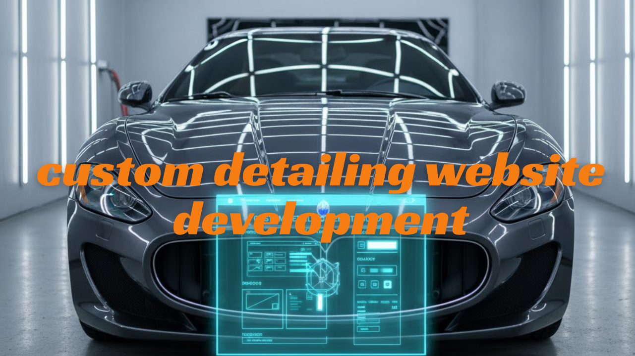 custom detailing website development