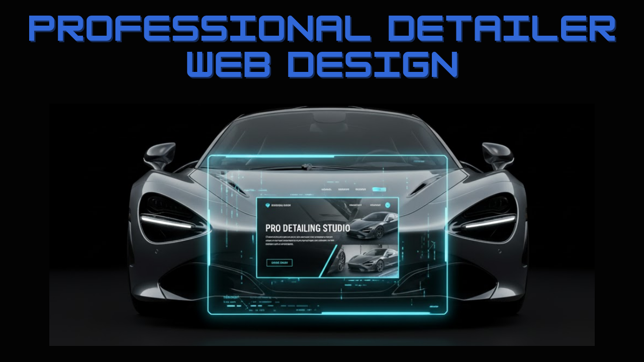 professional detailer web design