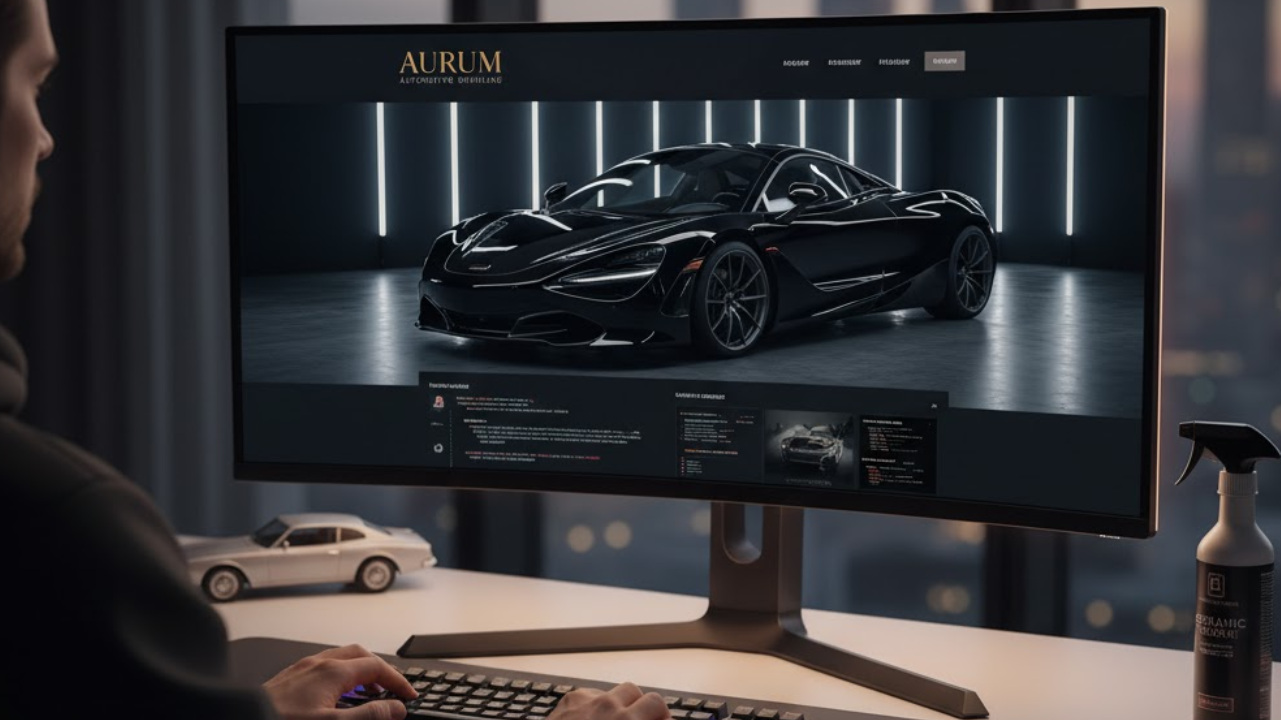 Rebuild Car Detailing Website