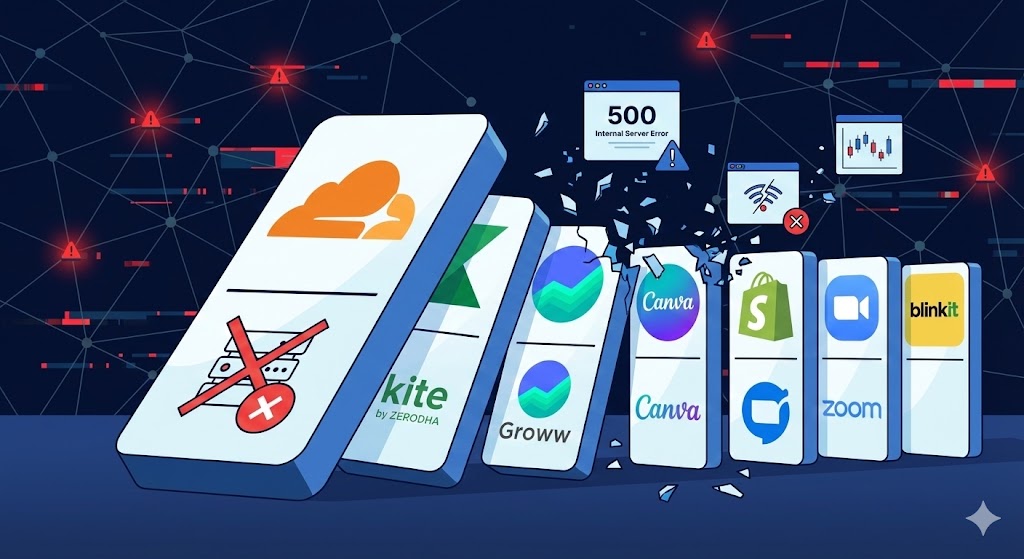 Cloudflare outage Domino effect Canva Outage